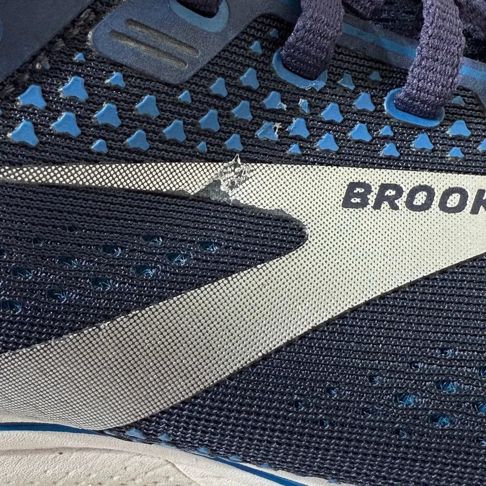 Brooks Ghost 14 Shoes Mens Size 12D Blue Running Cushion Neutral Sneakers - Picture 10 of 13